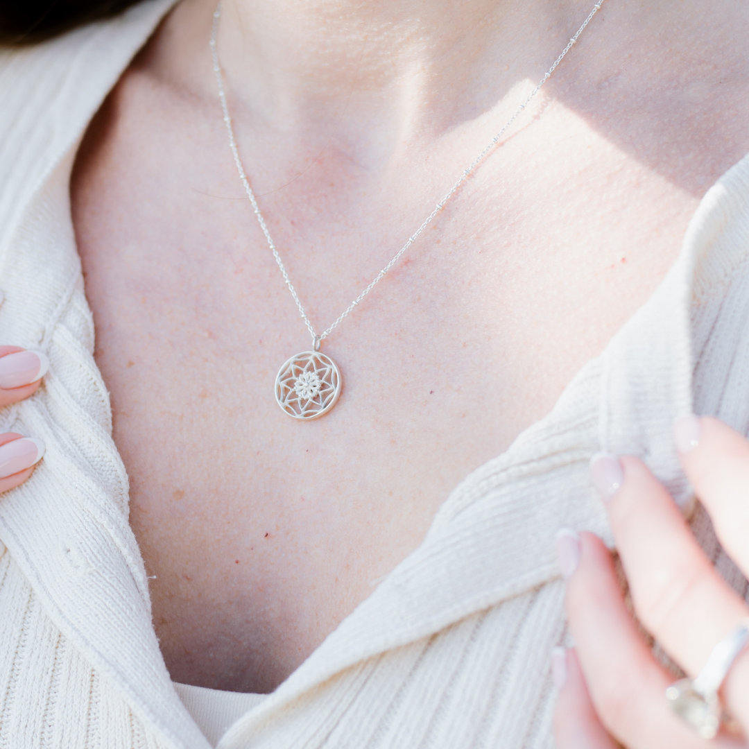 Peace Mandala Necklace