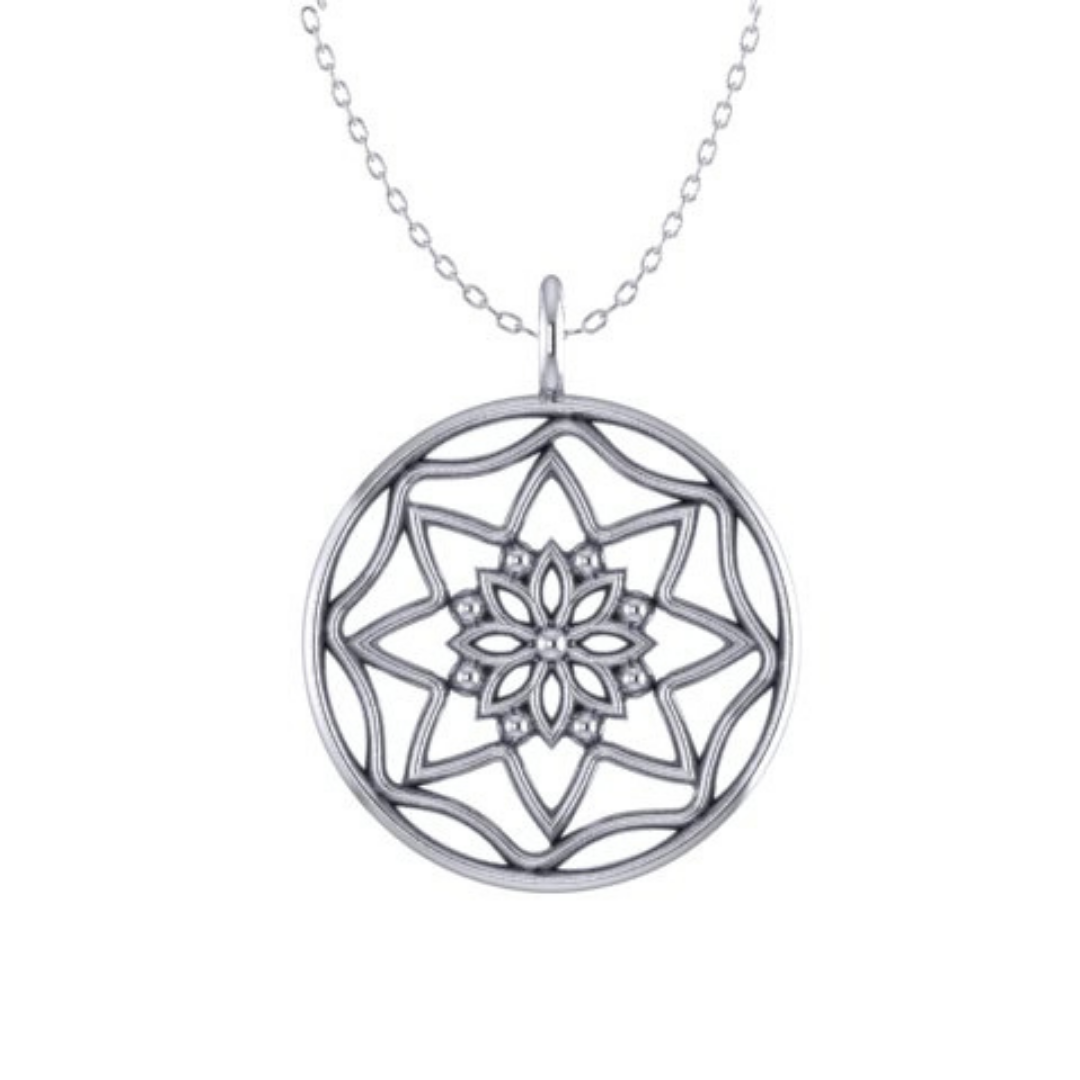 Peace Mandala Necklace