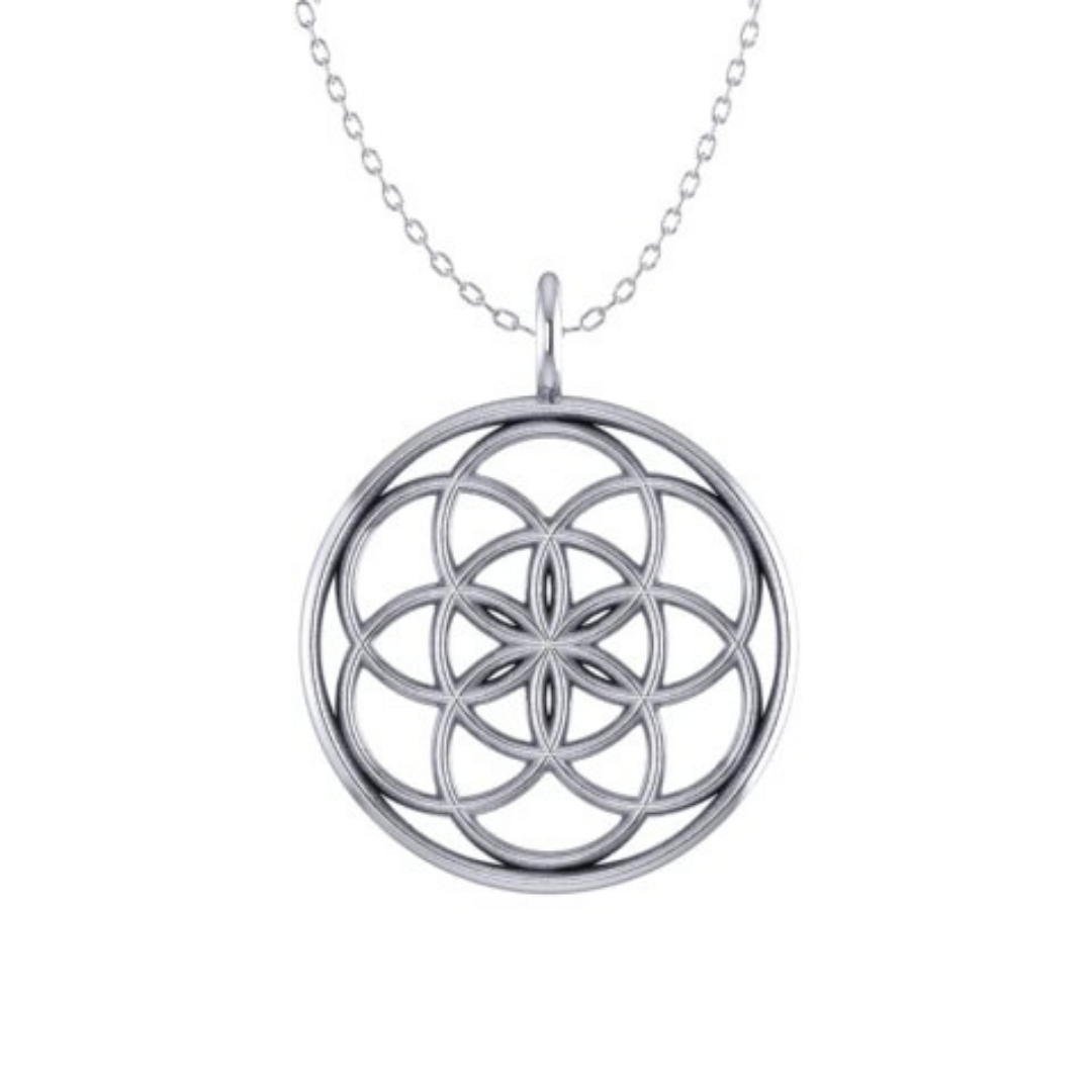 Seed of Life Mandala Necklace