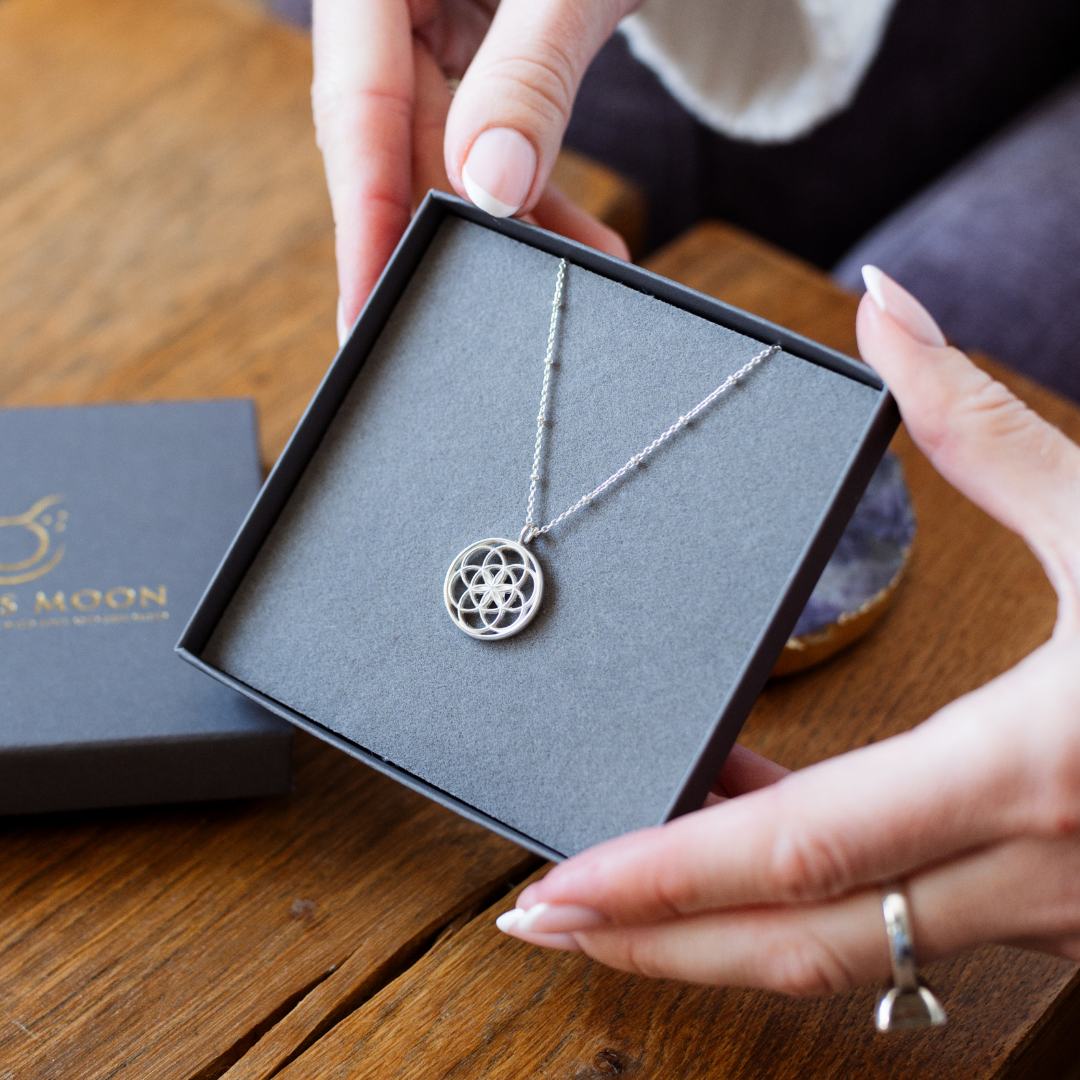 Seed of Life Mandala Necklace