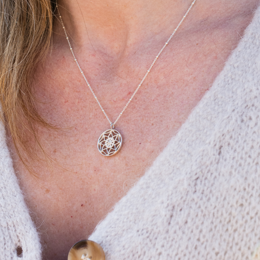 Peace Mandala Necklace